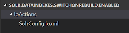 structure for switchonrebuild enabled config